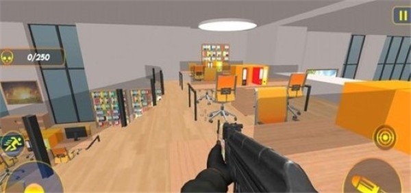 办公室射击破坏游戏