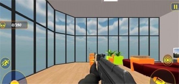 办公室射击破坏游戏
