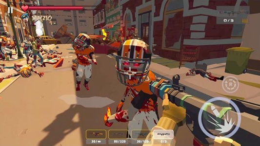 zombie poly(僵尸聚集)