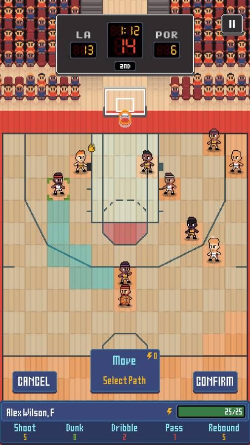 篮球联赛战术汉化版