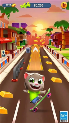 汤姆猫跑酷9999999金币钻石版